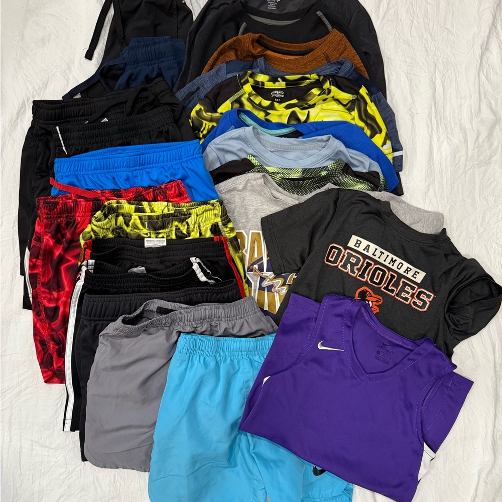Boys Athletic Wear Bundle - Sizes 5-7